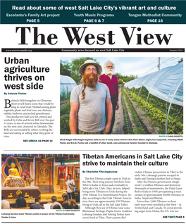 Urban Agriculture Thrives on West Side by Celeste Tholen