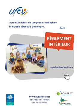 Règlement Intérieur Lompret & Verlinghem