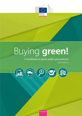 Buying Green! a Handbook on Green Public Procurement (3Rd Edition
