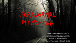 Paranormal Phenomena