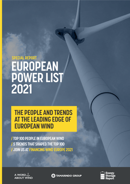 European Power List 2021