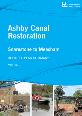 Ashby Canal Restoration