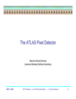 The ATLAS Pixel Detector