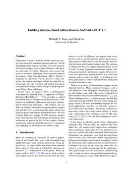 Tackling Runtime-Based Obfuscation in Android with TIRO