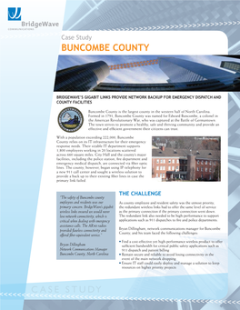 Case Study Buncombe County