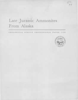 Late Jurassic Ammonites from Alaska