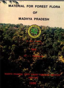 MAT Ilial for FOREST FLORA of MADHYA PRADESH