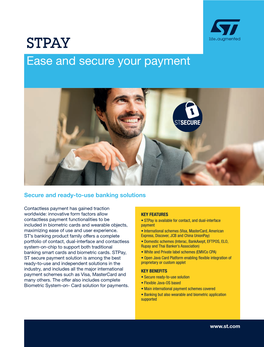 Stpay to Ease & Secure Your Payment