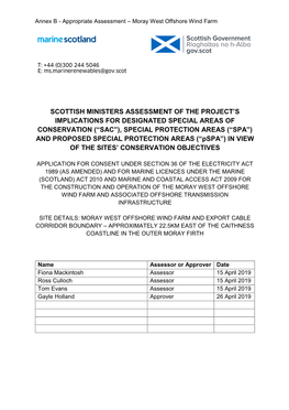 ADDRESSING CONCERNS RAISED by RSPB SCOTLAND .88 27 Addressing Concerns Raised by RSPB Scotland