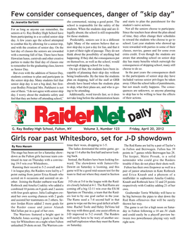 To Read Raidernet Daily