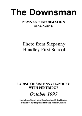October 1997 Photo from Sixpenny Handley First School
