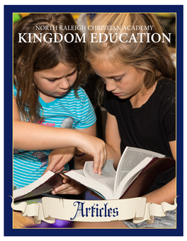 Kingdom-Education-Articles.Pdf