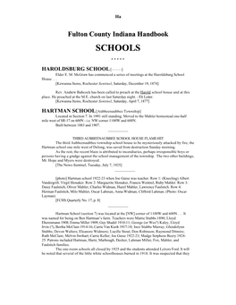 Handbook Schools