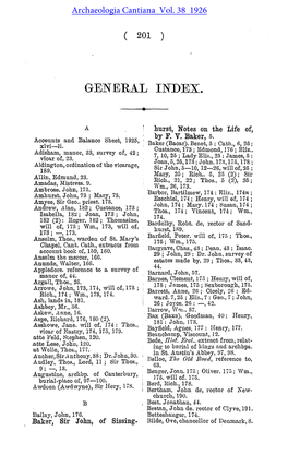 General Index