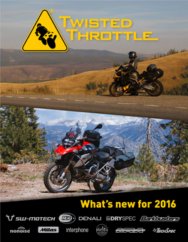 What's New for 2016