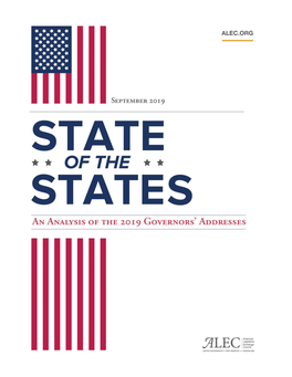 State of the States: an Analysis of the 2019 Governors' Addresses