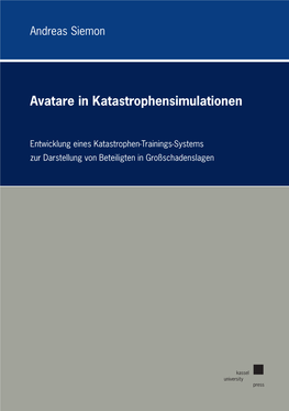 Avatare in Katastrophensimulationen