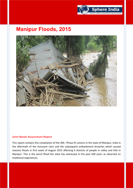 Manipur Floods, 2015