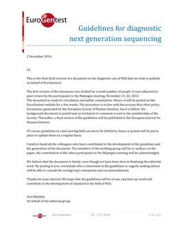 NGS Sequencing May Be Wes Or Targeted