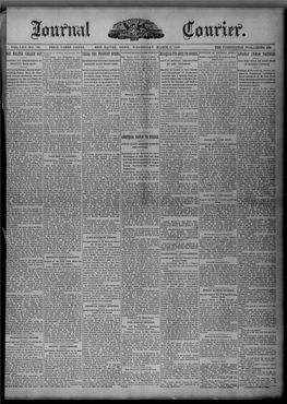 NEW HAVEN. CONN.. WEDNESDAY MARCH Il, 1904 the CARRINGTON PUBLISHING 00, HIMSELF of HIO MILITIA