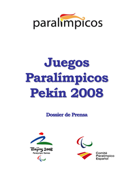 Juegos Paralímpicos Pekín 2008