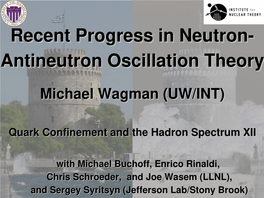 Antineutron Oscillation Theory