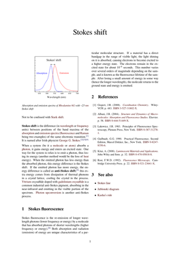 Stokes Shift