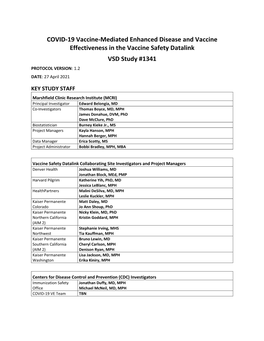 COVID-19 Vaccine-Mediated Enhanced Disease (VMED)