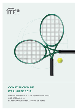 Antiguos Oficiales De La Federación Internacional De Tenis 97