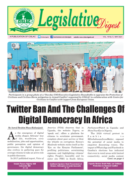 Twitter Ban and the Challenges of Digital Democracy in Africa