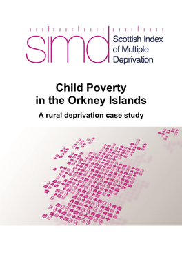 Child Poverty in the Orkney Islands