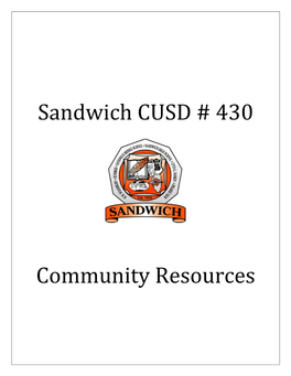 Sandwich Community Resources