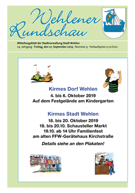 Wehlener Rundschau 2019-09