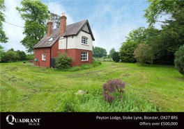 Peyton Lodge, Stoke Lyne, Bicester