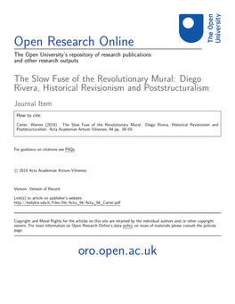 Open Research Online Oro.Open.Ac.Uk