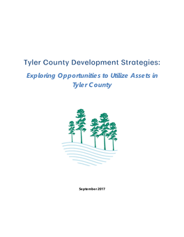 Tyler County Development Strategies: Exploring Opportunities to Utilize Assets in Tyler County