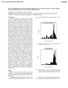 Lunar and Planetary Science XXXII (2001) 1815.Pdf