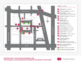 View Map of Healing Garden Artwork