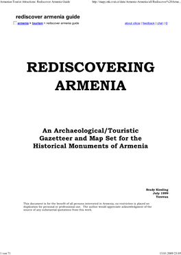 Armenian Tourist Attraction