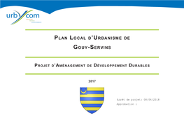 PADD – Gouy-Servins