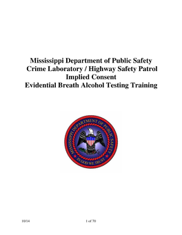 Implied Consent Training Manual