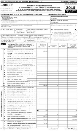 2015 Do Not Enter Social Security Numbers on This Form As It May Be Made Public