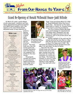 RMH News 5/03