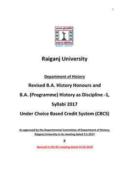 Raiganj University