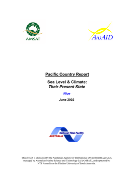 Pacific Country Report Sea Level & Climate: Their Present State