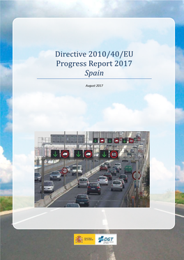 Directive 2010/40/EU Progress Report 2017 Spain