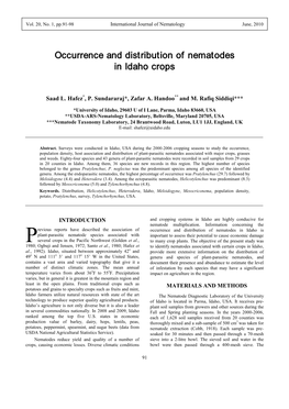 Observations on the Genus Doronchus Andrássy