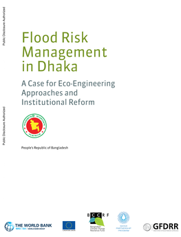 Flood Risk Management in Dhaka a Case for Eco-Engineering