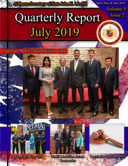 Quarterly Report July 2019