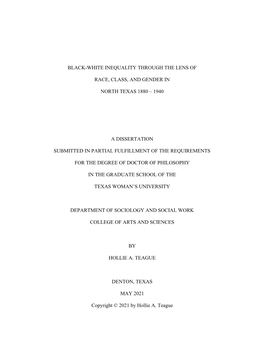 TEAGUE-DISSERTATION-2021.Pdf